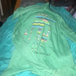 Grand marais Minnesota thin hoodie